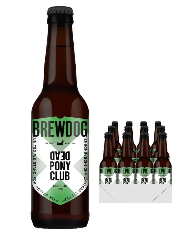 BrewDog Dead Pony Club Pale Ale Bottle Multipack, 12 x 330 ml