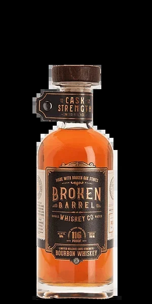 Broken Barrel Cask Strength Bourbon Whiskey