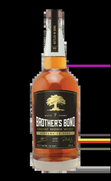 BROTHERS BOND BOURBON STRAIGHT BOTTLED IN BOND KENTUCKY 100PF 7YR 750ML
