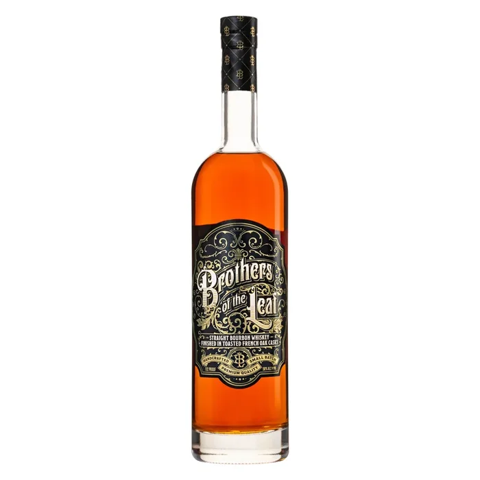 Brothers of the Leaf Straight Bourbon Whiskey Finished in Toasted French Oak Casks
