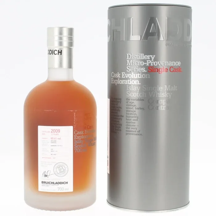 Bruichladdich 12 Year Old 2009 Single Cask 3357 Single Malt Scotch Whisky – 70cl 60.4%
