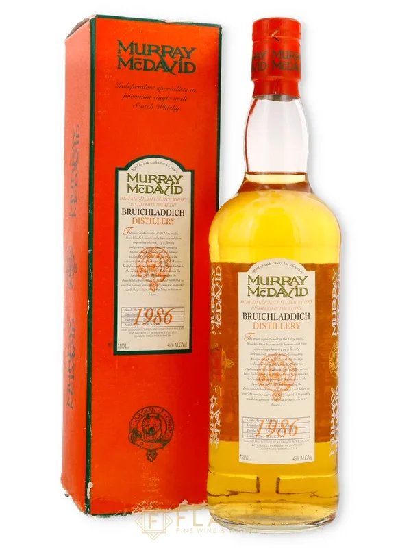 Bruichladdich 1986 Murray McDavid 15 Year Old Single Cask