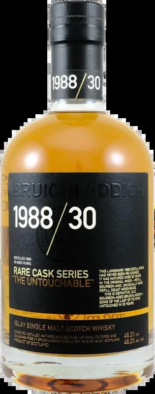 Bruichladdich 30 Year Old 1988 Rare Cask Series: The Untouchable