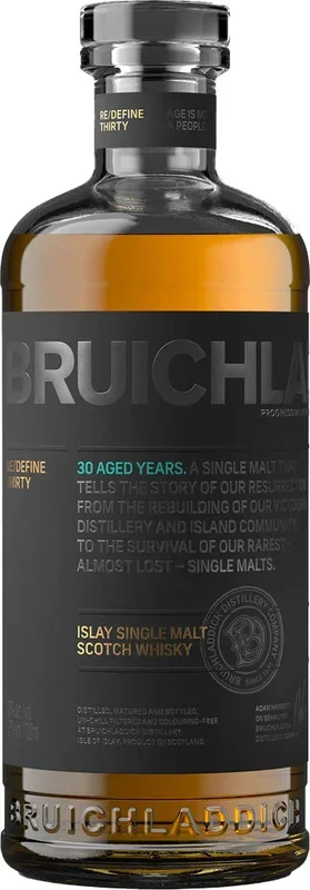 Bruichladdich 30 Year Old Single Malt Whiskey 750ml