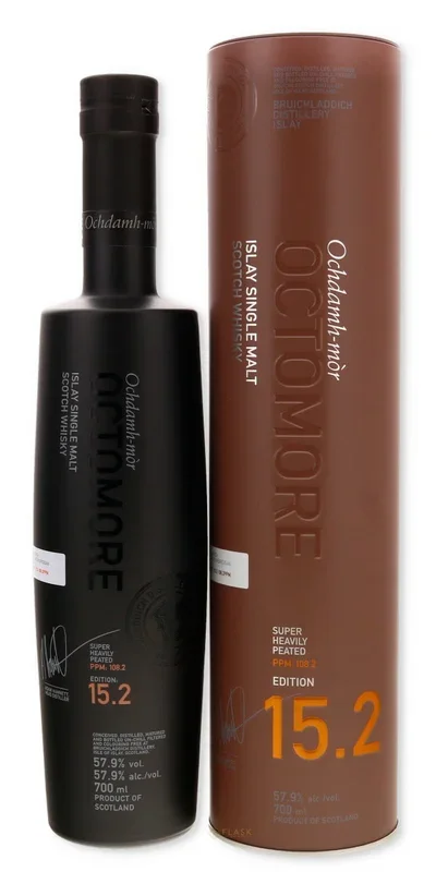 Bruichladdich Octomore Edition 15.2 Super Heavily Peated Single Malt Scotch Whisky 700ml