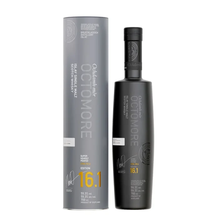 BRUICHLADDICH OCTOMORE SERIES SCOTCH SINGLE MALT ISLAY 16.1 EDITION 700ML