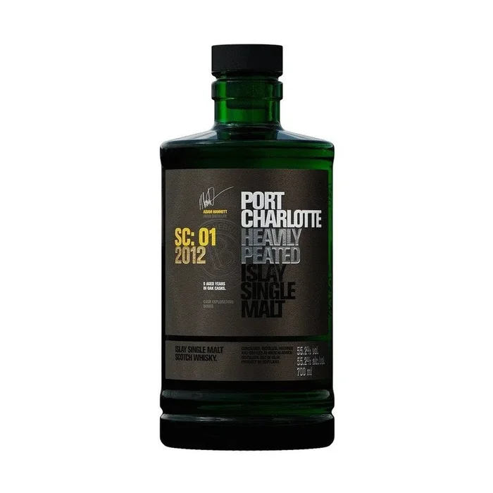 Bruichladdich Port Charlotte SC:01 2012 Heavily Peated Islay Single Malt Scotch Whisky