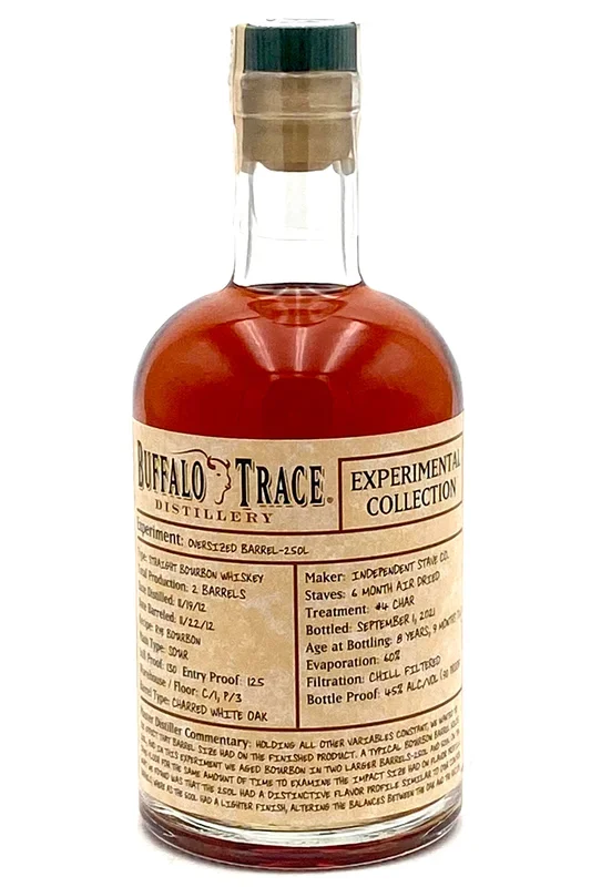 Buffalo Trace Experimental Collection “Oversized Barrel 250L” Bourbon Whiskey 375ml