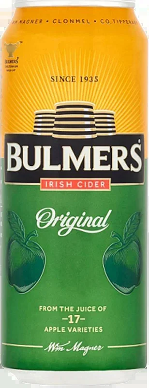 Bulmers Original Irish Cider 24 Pack (50cl Cans)