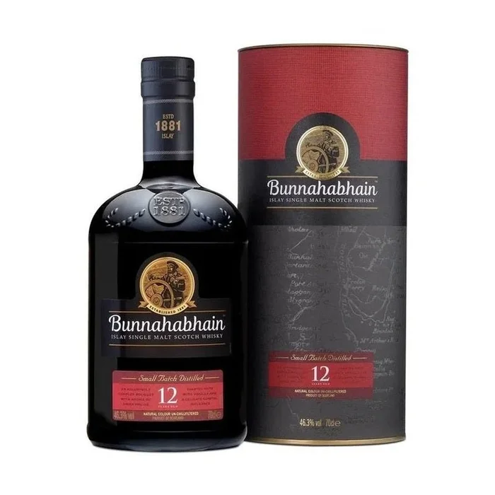 Bunnahabhain 12 Year Old Single Malt Scotch Whisky (750ml)