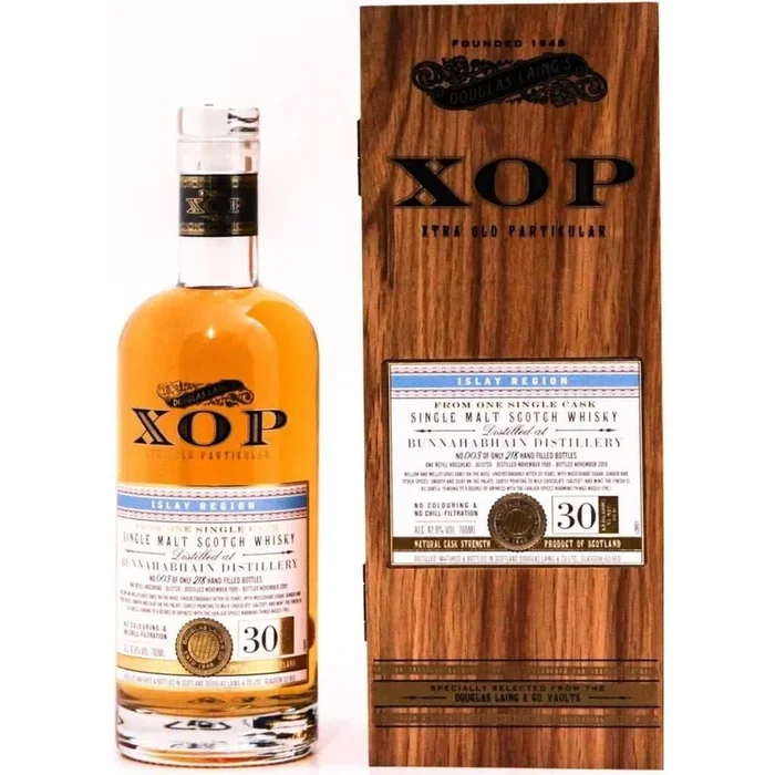 Bunnahabhain 30 Year Old 1989 cask 13720 Xtra Old Particular (Douglas Laing) – 70cl 42.8%