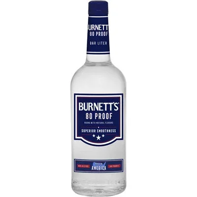 Burnett’S Vodka Superior Smoothness 80 1L