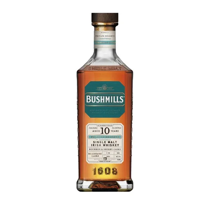 Bushmills 10 Year Private Reserve Irish Whiskey 750ml