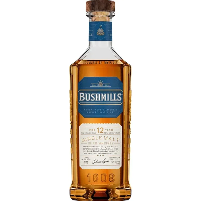 Bushmills 12 Year Single Malt Irish Whiskey