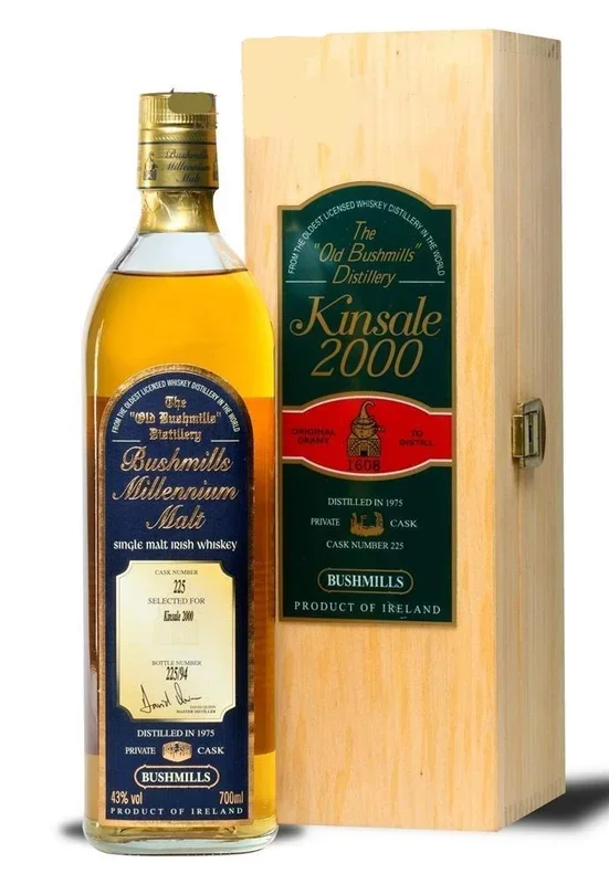 Bushmills 1975 Millennium Malt (Cask # 225) Irish Whiskey | 700ML