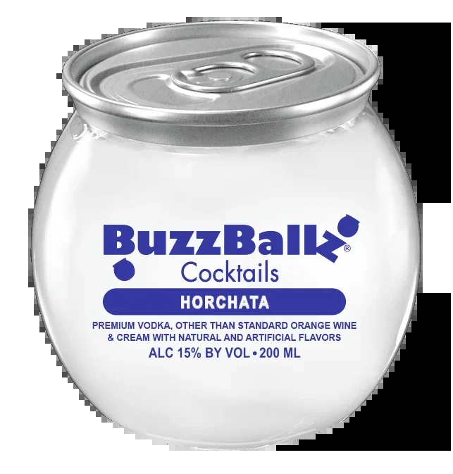 BUZZBALLZ COCKTAILS MIXED DRINKS HORCHATA 200ML
