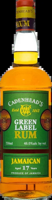 Cadenhead’s Green Label Jamaican 17 Year Old Rum