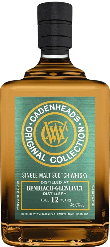 Cadenhead Benriach-Glenlivet Single Malt Whiskey 12 Year Old 2012 750ml