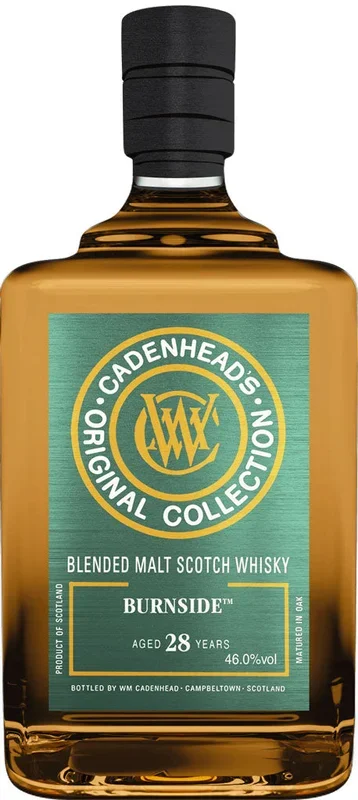 Cadenhead Burnside Blended Malt Whiskey 28 Year Old 1996 750ml