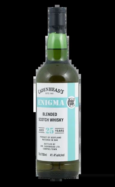 CADENHEADS SCOTCH SINGLE MALT LIMITED ENIGMA 2023 EDITION MATURED IN OAK CAMPBELTOWN 25YR 700ML
