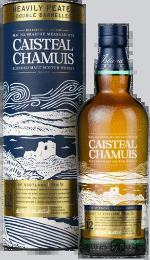 CAISTEAL CHAMUIS SCOTCH BLENDED HEAVILY PEATED 12YR 750ML