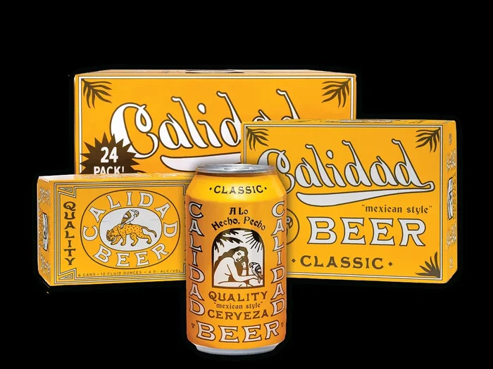Calidad Beer Classic Mexican Style Lager 12oz 6pack