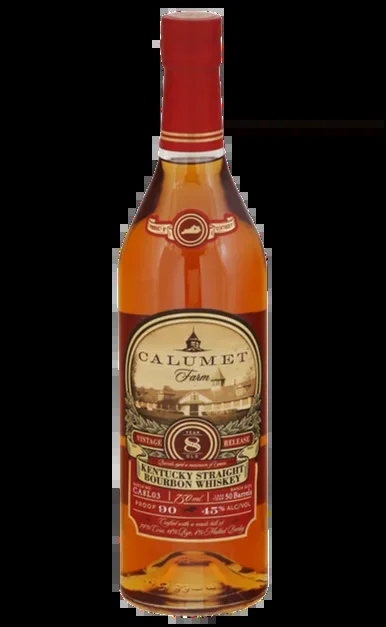 CALUMET FARM BOURBON STRAIGHT VINTAGE RELEASE KENTUCKY 8YR 750ML
