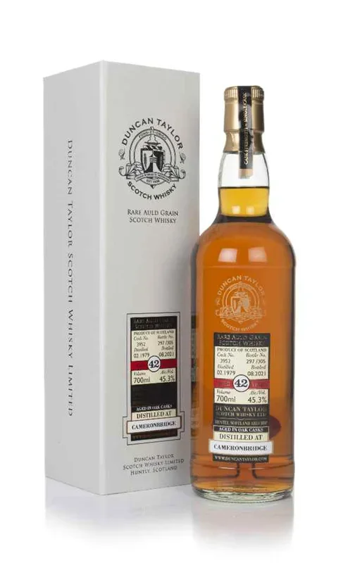 Cameronbridge 42 Year Old 1979 (cask 3952) – Rare Auld (Duncan Taylor) Scotch Whisky | 700ML