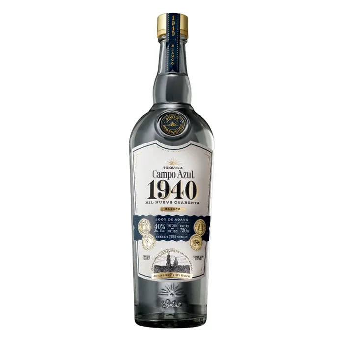 Campo Azul 1940 Still Strength Blanco Tequila