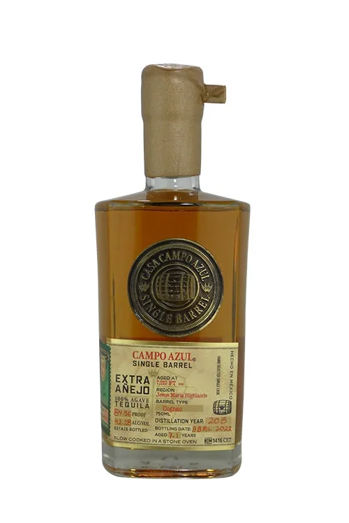 Campo Azul Single Cask Anejo 2015 Cognac Cask (750ml)