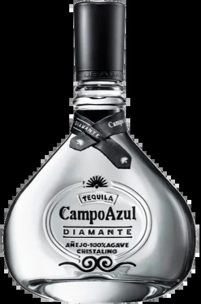 CAMPO AZUL TEQUILA DIAMANTE CRISTALINO ANEJO 750ML