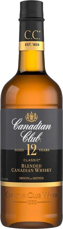 Canadian Club 12 Year Old 750ml