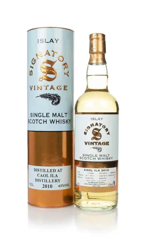 Caol Ila 10 Year Old 2010 (casks 322460 & 322468) – Signatory Whisky | 700ML