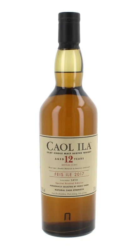 Caol Ila 12 Year Old – Fèis Ìle 2017 Whisky 70cl 55.8%