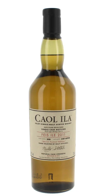 Caol Ila 2000 – Fèis Ìle 2011 Whisky 70cl 64.3%
