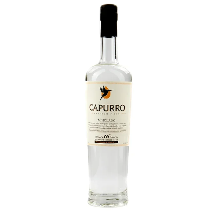 CAPURRO PISCO PREMIUM MOSCATEL AGED 36 MONTHS PERU 750ML