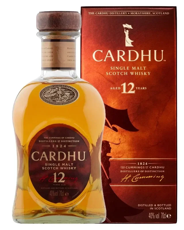 Cardhu 12 Year Old Single Malt Whisky, 70 cl