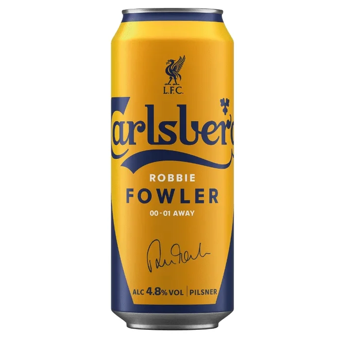 Carlsberg ‘Robbie Fowler’ Pilsner Beer 4-Pack