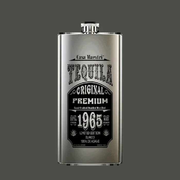 Casa Maestri Tequila Blanco Flask 750ML