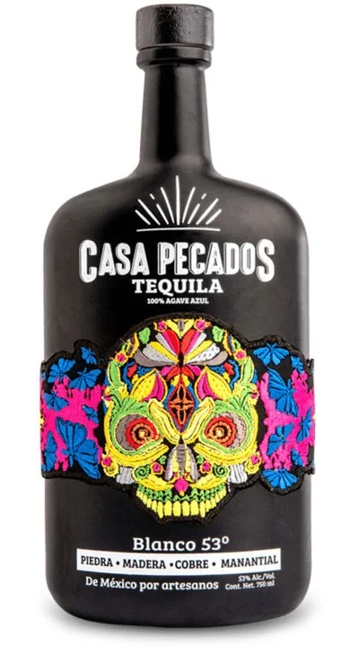 Casa Pecados Tequila Blanco 106 Proof 750ml