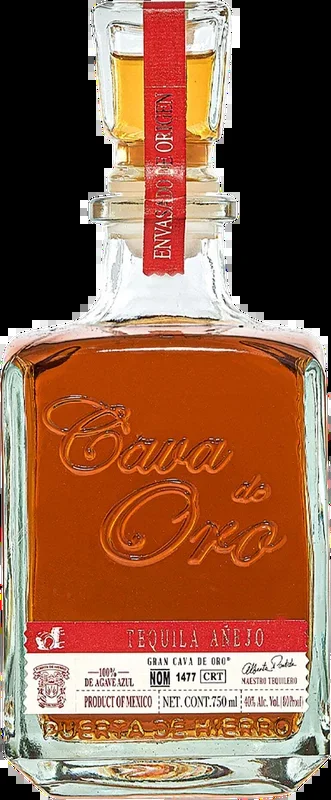 Cava de Oro Añejo Tequila