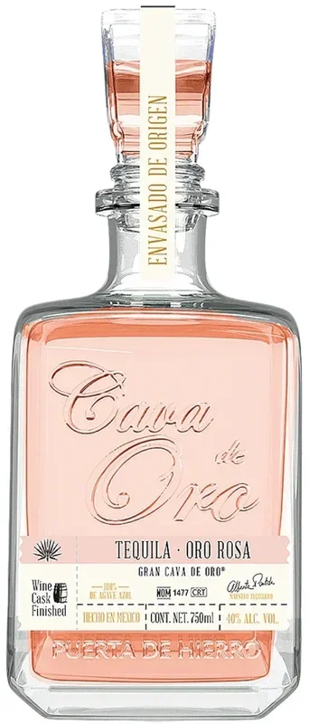 CAVA DE ORO TEQUILA ROSE GOLD 750ML
