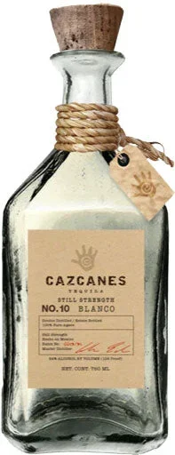 Cazcanes No.10 Tequila Still Strength Blanco 108 Proof 750ml