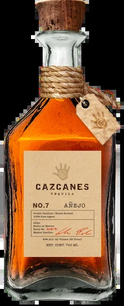 CAZCANES TEQUILA ANEJO NO 7 750ML