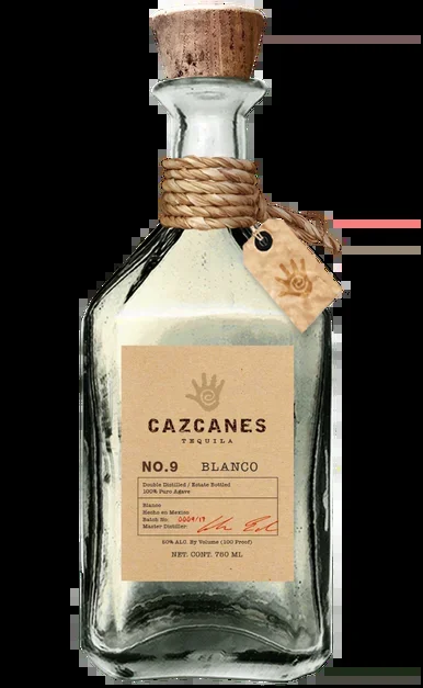 CAZCANES TEQUILA BLANCO NO 9 ESTATE BOTTLED 750ML