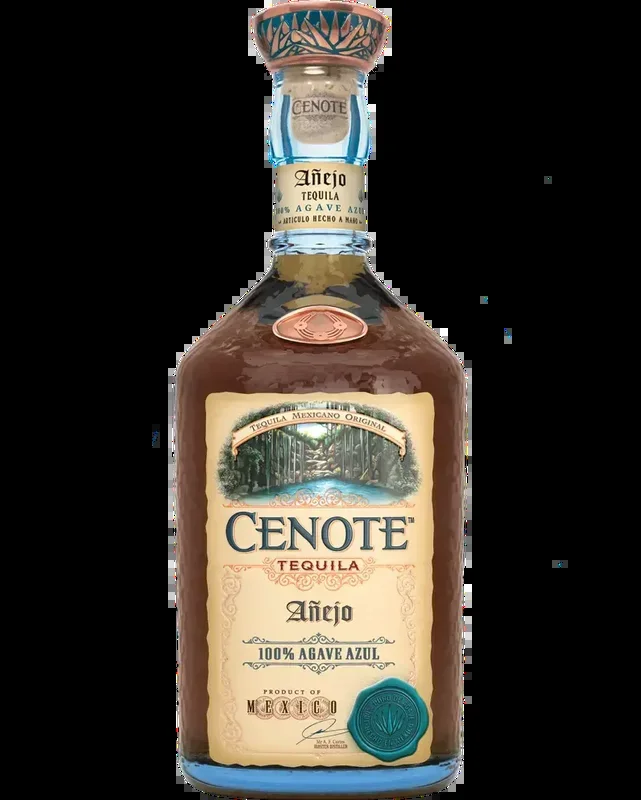 CENOTE TEQUILA ANEJO 750ML