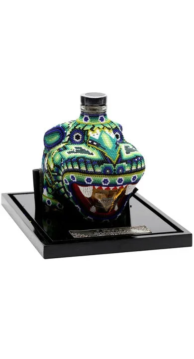 Chaquira Beaded Jaguar Reposado Tequila