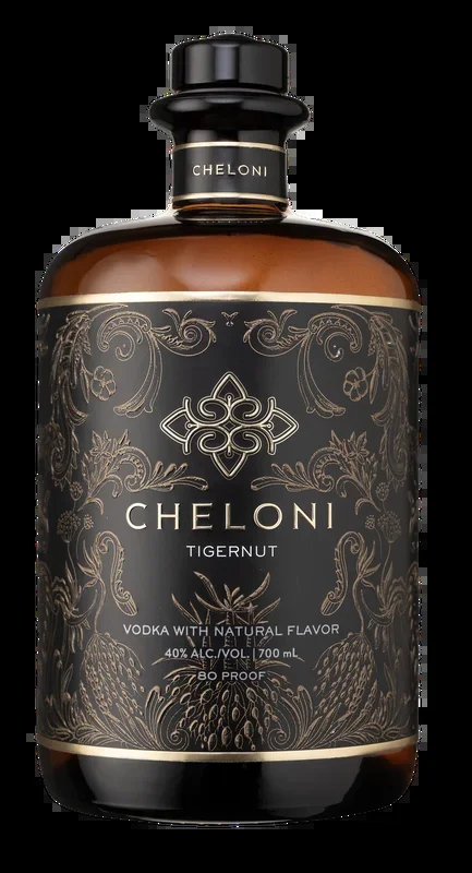 CHELONI TIGERNUT VODKA WITH NATURAL FLAVOR 700ML