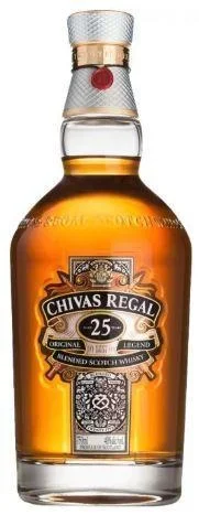 Chivas Regal 25 Year Old Blended Scotch Whisky 750ml