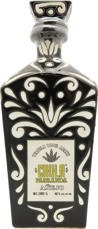 Chula Parranda Artesanal Tequila Anejo Ceramic 1L